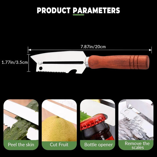 3 in1 Peeling Knife